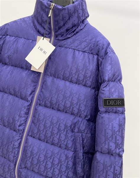 dior purple oblique jacket|Dior oblique jacket hooded.